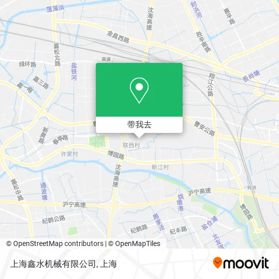 上海鑫水机械有限公司地图