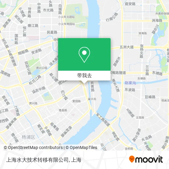 上海水大技术转移有限公司地图