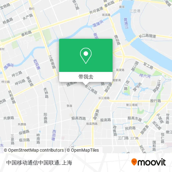 中国移动通信中国联通地图