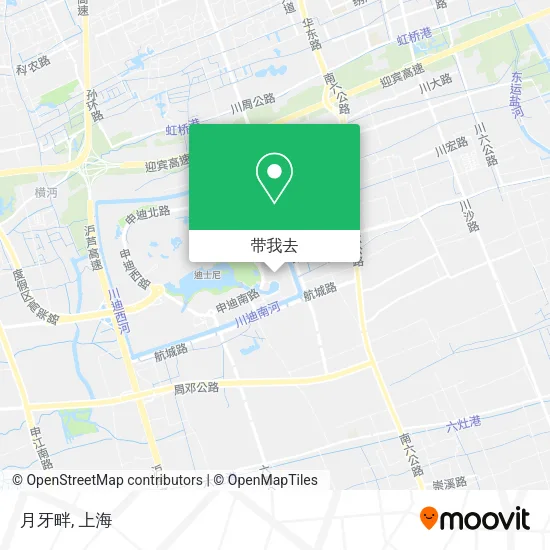 月牙畔地图
