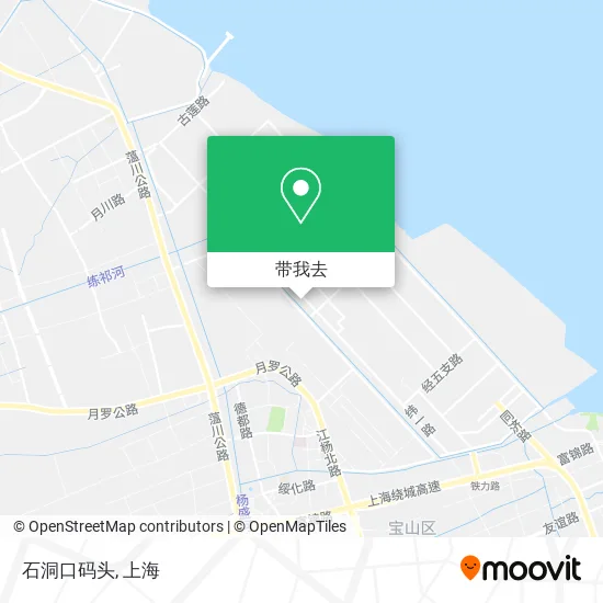石洞口码头地图