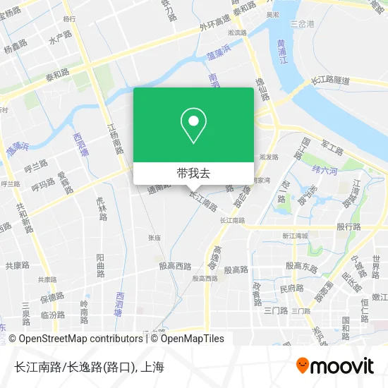 长江南路/长逸路(路口)地图