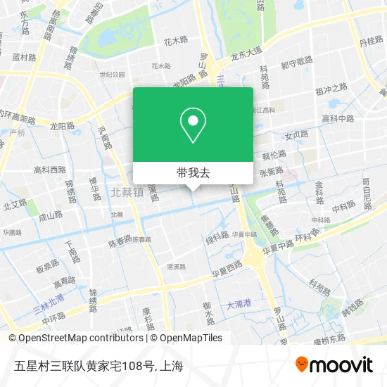 五星村三联队黄家宅108号地图