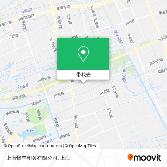 上海怡丰印务有限公司地图