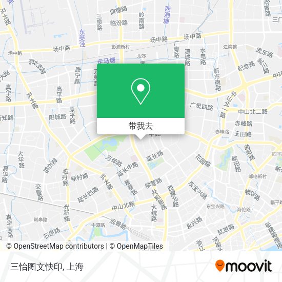 三怡图文快印地图