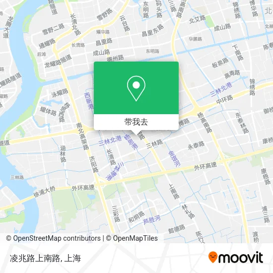 凌兆路上南路地图