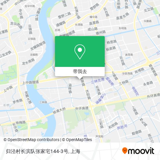 归泾村长滨队张家宅144-3号地图