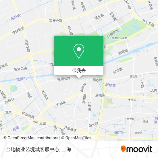 金地物业艺境城客服中心地图