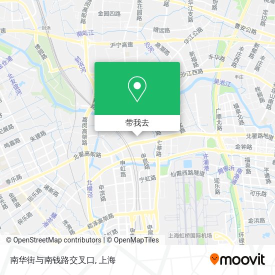南华街与南钱路交叉口地图