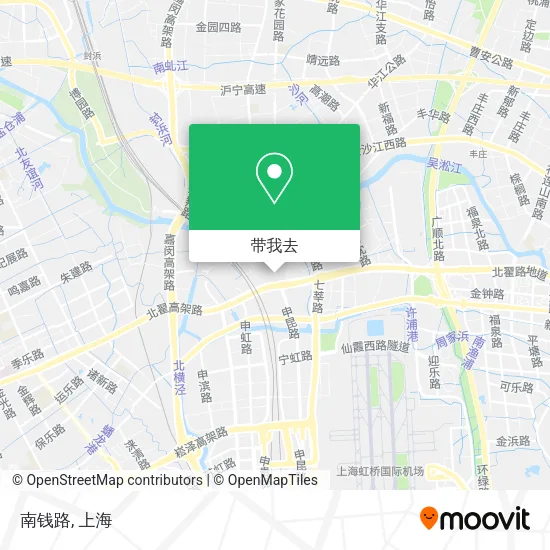 南钱路地图