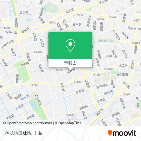 莲花路田林路地图