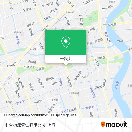 中全物流管理有限公司地图