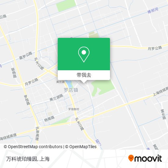 万科琥珀臻园地图