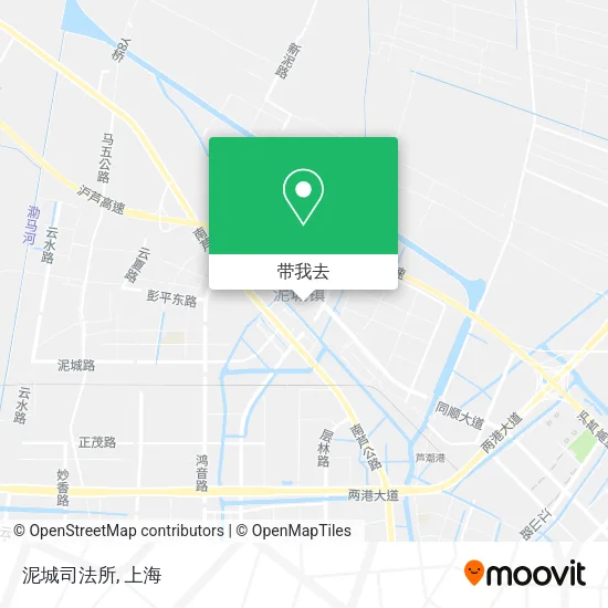 泥城司法所地图