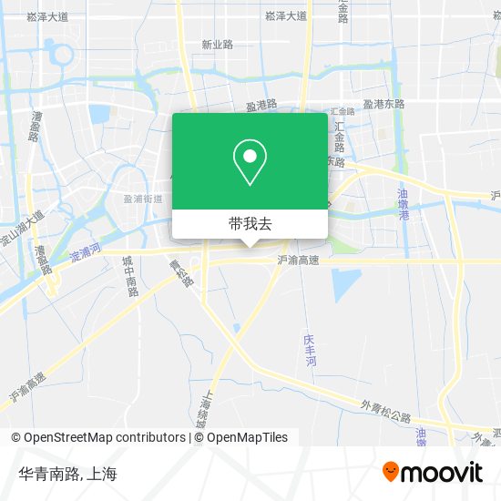 华青南路地图