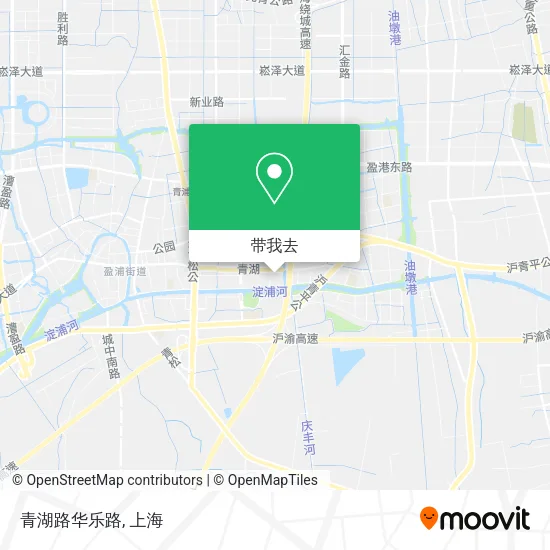 青湖路华乐路地图