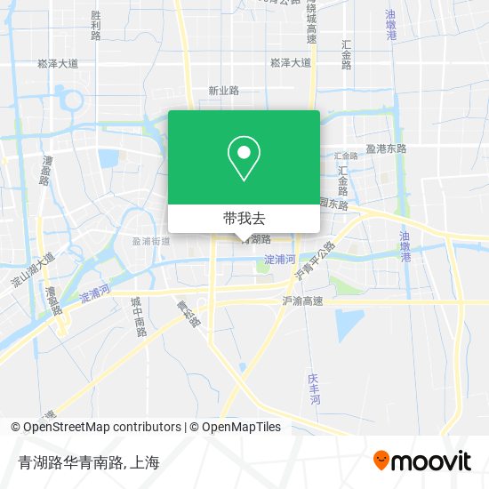 青湖路华青南路地图