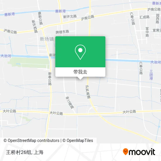 王桥村26组地图