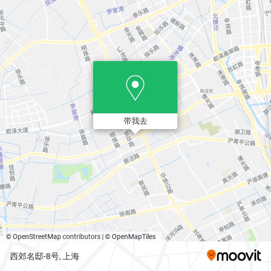 西郊名邸-8号地图