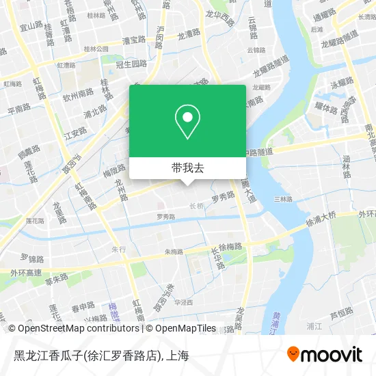 黑龙江香瓜子(徐汇罗香路店)地图