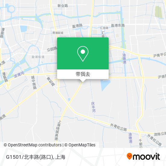 G1501/北丰路(路口)地图