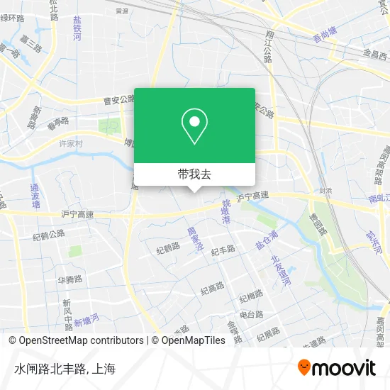 水闸路北丰路地图