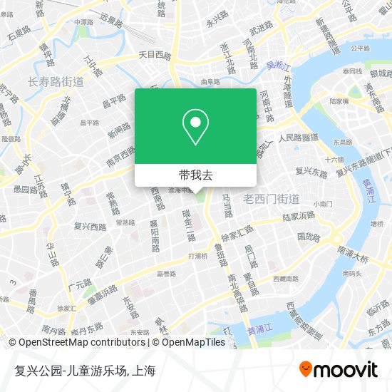 复兴公园-儿童游乐场地图