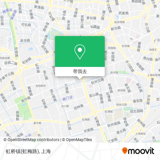 虹桥镇(虹梅路)地图