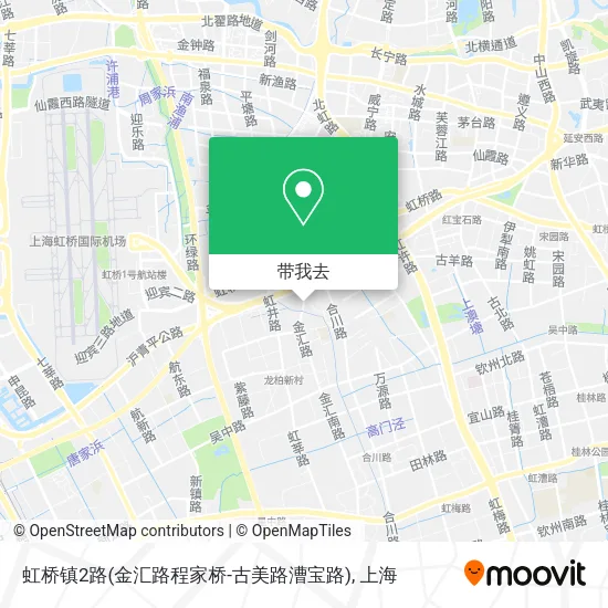 虹桥镇2路(金汇路程家桥-古美路漕宝路)地图