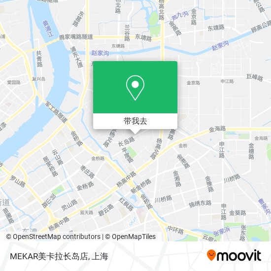 MEKAR美卡拉长岛店地图