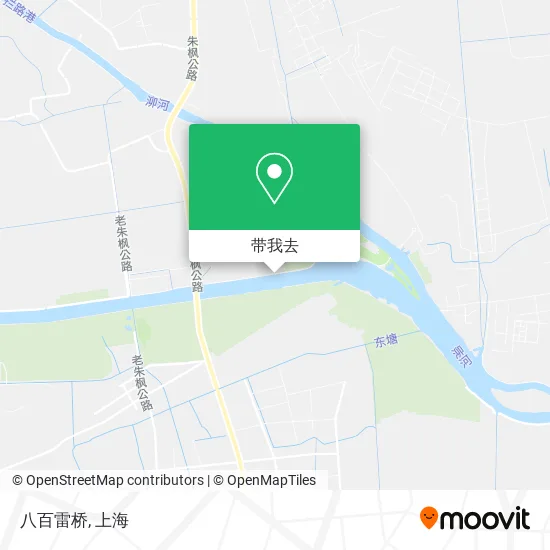 八百雷桥地图