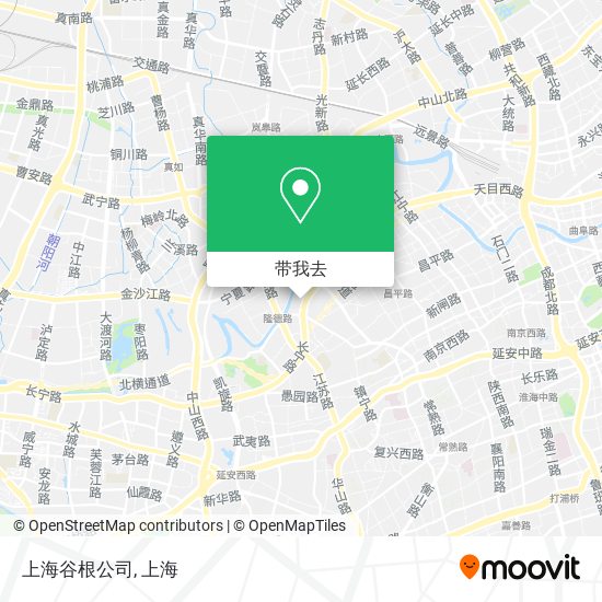 上海谷根公司地图