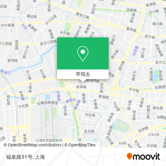 福泉路51号地图