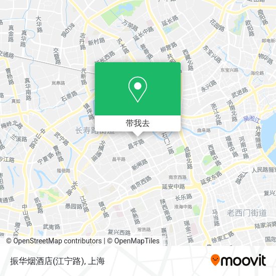 振华烟酒店(江宁路)地图