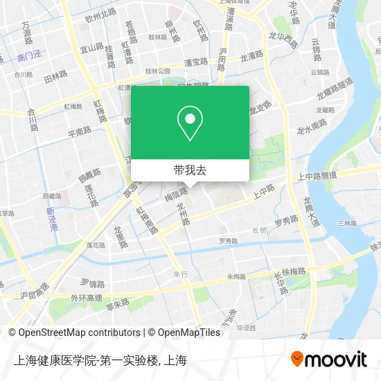上海健康医学院-第一实验楼地图