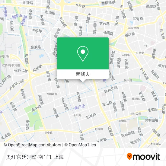 奥玎宫廷别墅-南1门地图