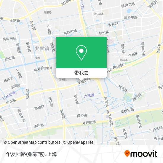 华夏西路(张家宅)地图