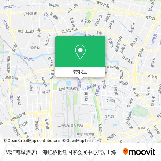 锦江都城酒店(上海虹桥枢纽国家会展中心店)地图