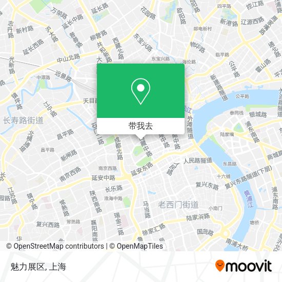 魅力展区地图