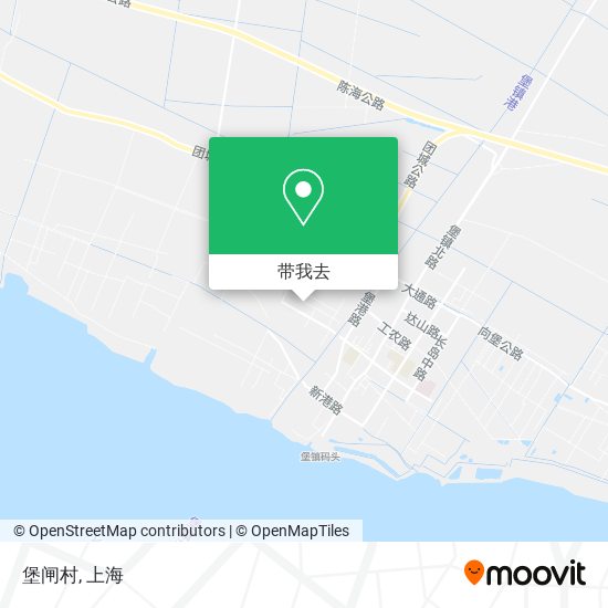 堡闸村地图