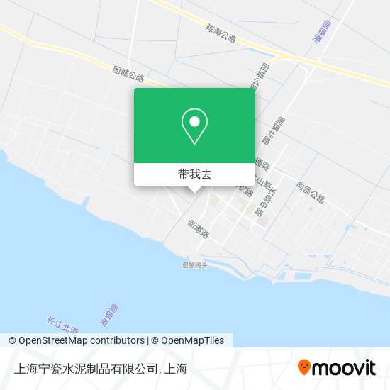 上海宁瓷水泥制品有限公司地图