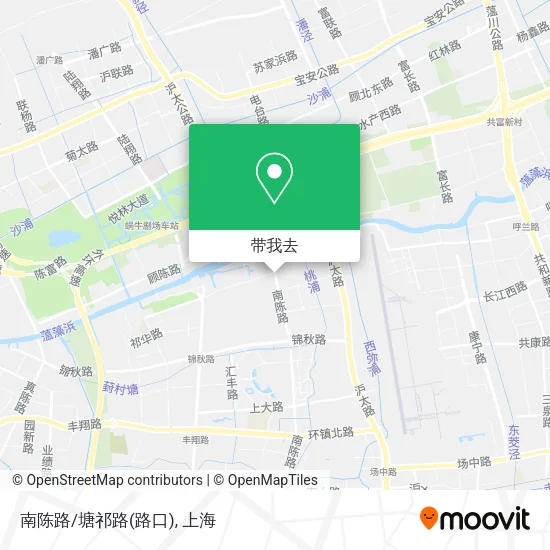 南陈路/塘祁路(路口)地图