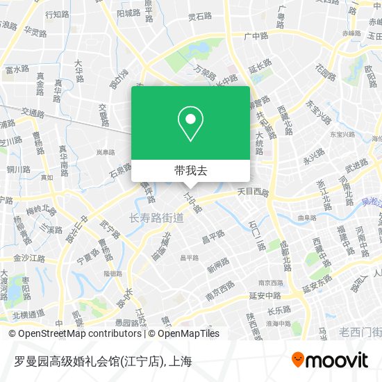 罗曼园高级婚礼会馆(江宁店)地图