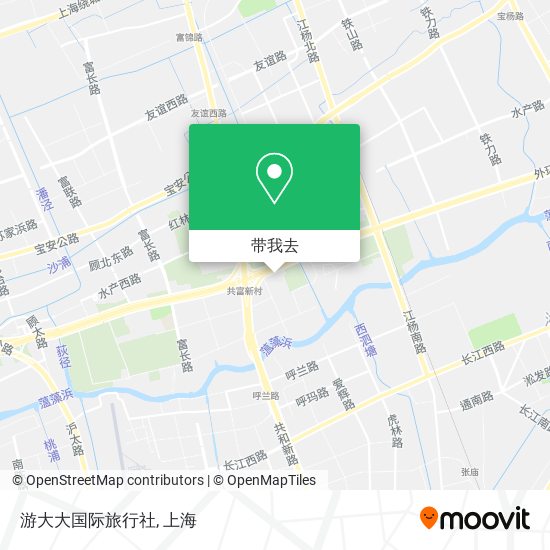 游大大国际旅行社地图