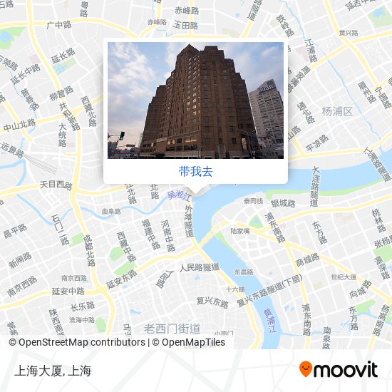 上海大厦地图