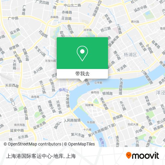 上海港国际客运中心-地库地图
