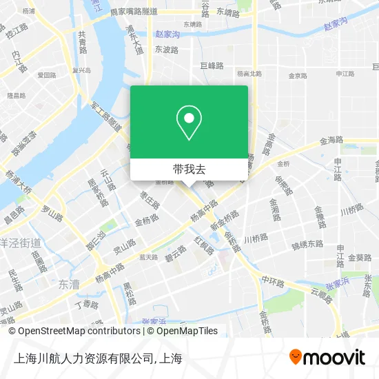 上海川航人力资源有限公司地图