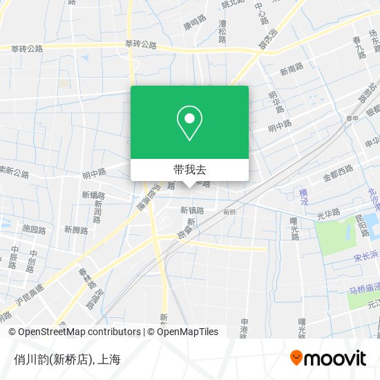 俏川韵(新桥店)地图