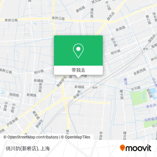 俏川韵(新桥店)地图