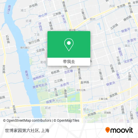 世博家园第六社区地图